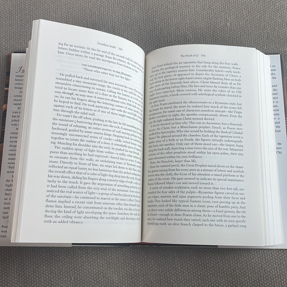 The Book of Q - Jonathan Rabb. 2001 First Edition Hardcover Fiction - Picture 4 of 9